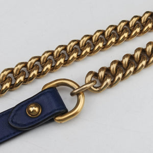 Vintage Gucci GG Marmont Navy×Multicolour velour 443497 shoulderbag | stylenewstar