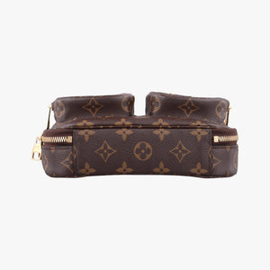 Pre-owned Louis Vuitton Utility Crossbody brown Monogram Canvas M80446 shoulderbag | stylenewstar