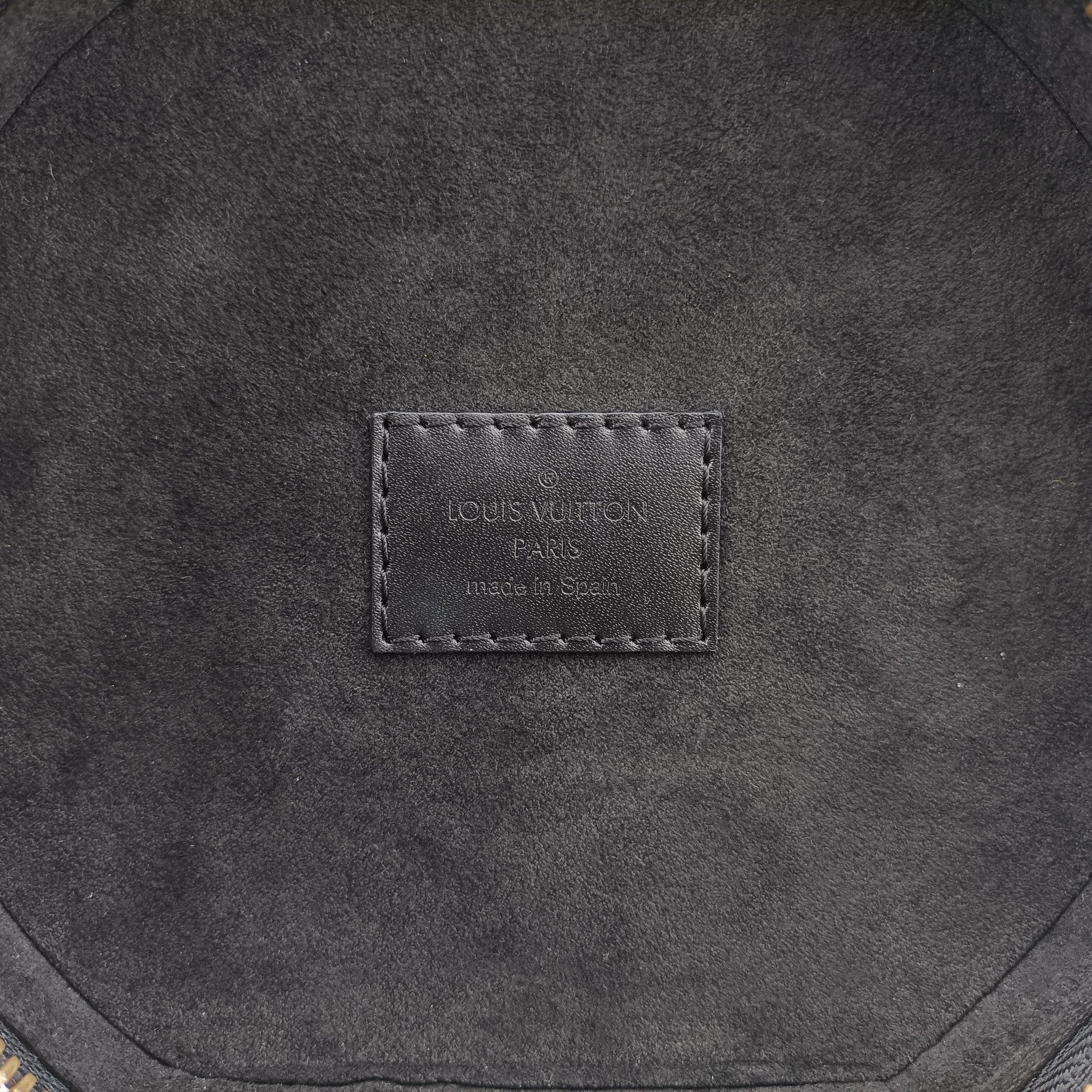 Pre-owned Louis Vuitton Cannes Brown × Black Monogram Reverse Giant M43986 shoulderbag | stylenewstar