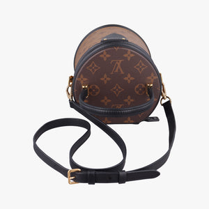 Pre-owned Louis Vuitton Cannes Brown × Black Monogram Reverse Giant M43986 shoulderbag | stylenewstar