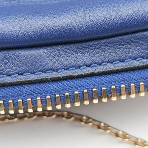 Secondhand Valentino Rockstud Blue Leather  shoulderbag | stylenewstar