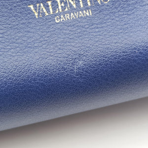 Secondhand Valentino Rockstud Blue Leather  shoulderbag | stylenewstar