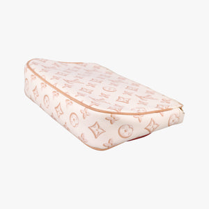 Pre-owned Louis Vuitton Maxi Pochette Accessoires Ivory x Brown PVC-coated canvas M20920 shoulderbag | stylenewstar