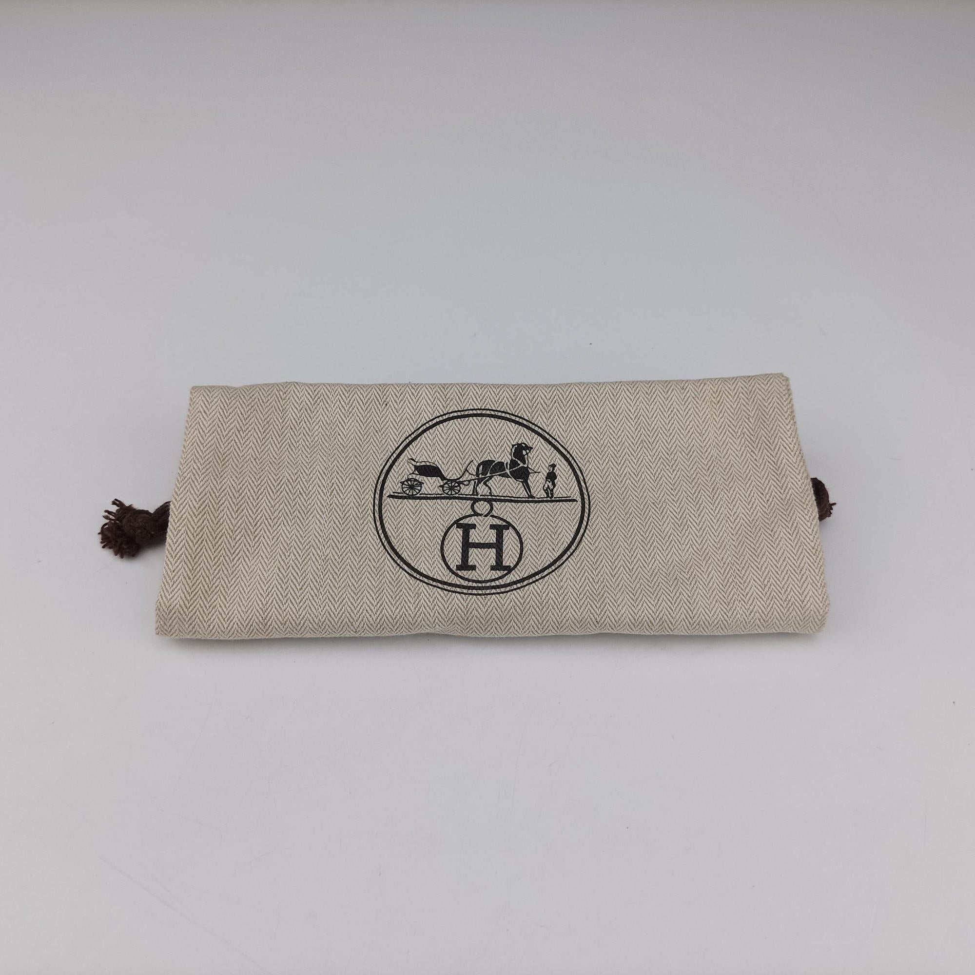 Secondhand Hermes Dogon Duo Orange Togo  clutchbag | stylenewstar