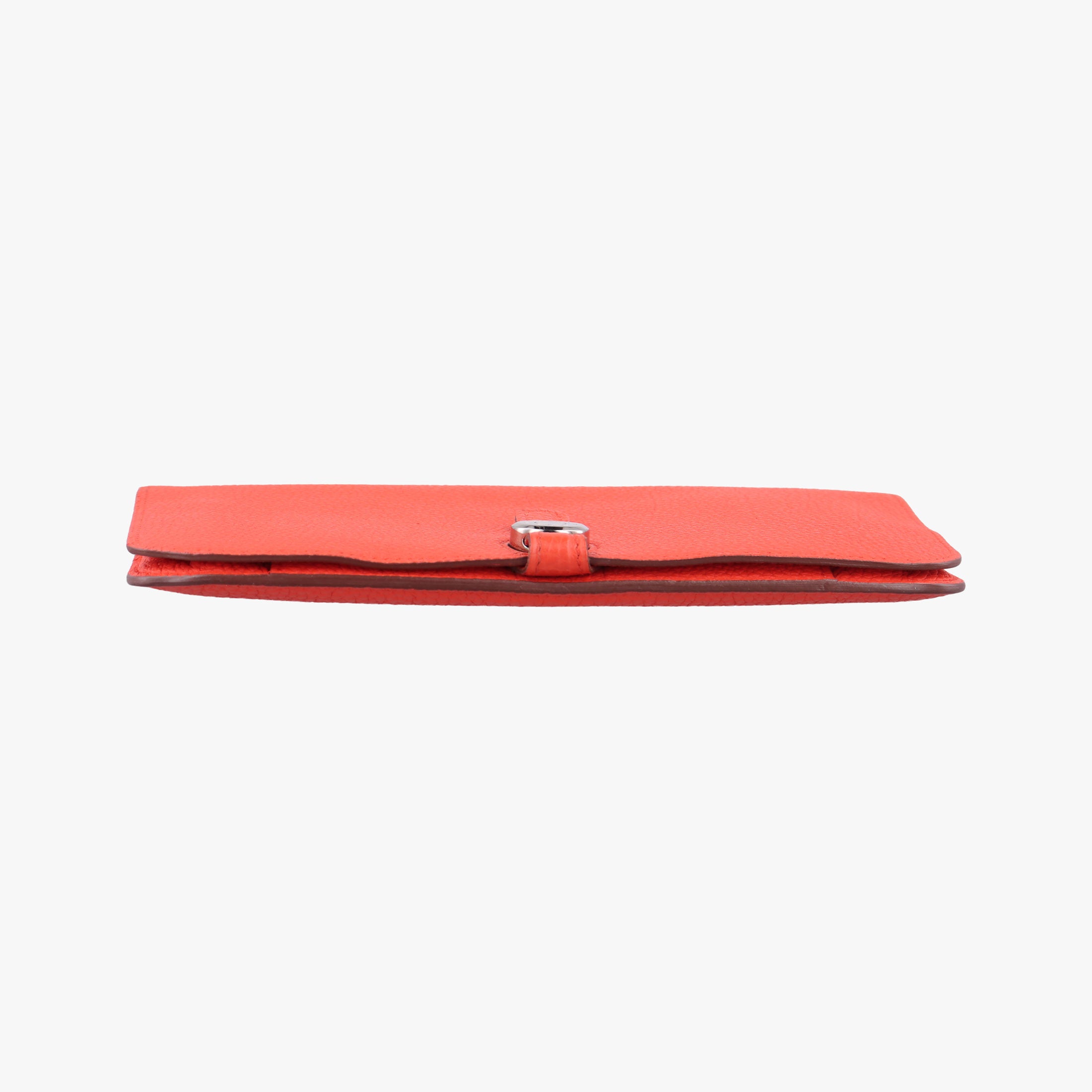 Secondhand Hermes Dogon Duo Orange Togo  clutchbag | stylenewstar