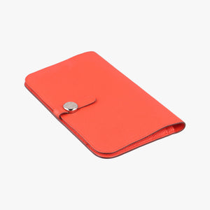 Secondhand Hermes Dogon Duo Orange Togo  clutchbag | stylenewstar