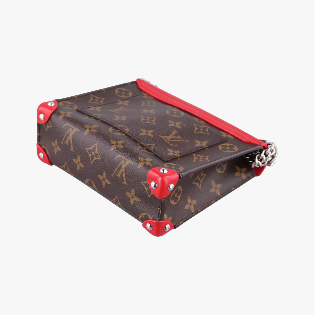 Pre-owned Louis Vuitton TRIBAL MASK Brown Monogram canvas×leather M50129 shoulderbag | stylenewstar