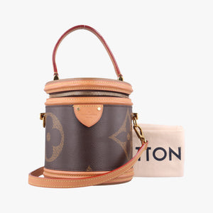 Pre-owned Louis Vuitton Cannes Brown Monogram Reverse Giant M44603 shoulderbag | stylenewstar