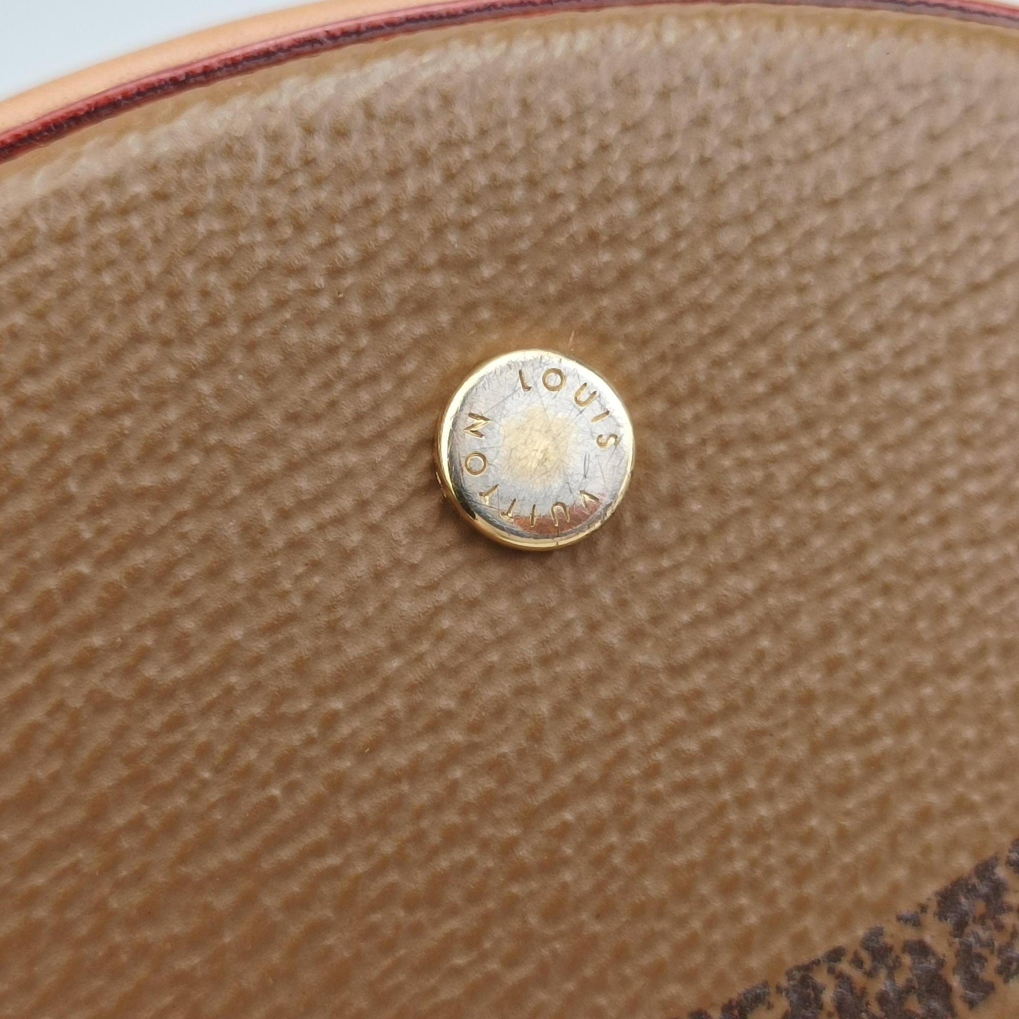 Pre-owned Louis Vuitton Cannes Brown Monogram Reverse Giant M44603 shoulderbag | stylenewstar