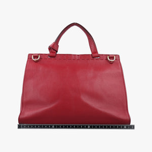 Pre-owned Gucci GG Marmont Red Leather 421890 shoulderbag | stylenewstar