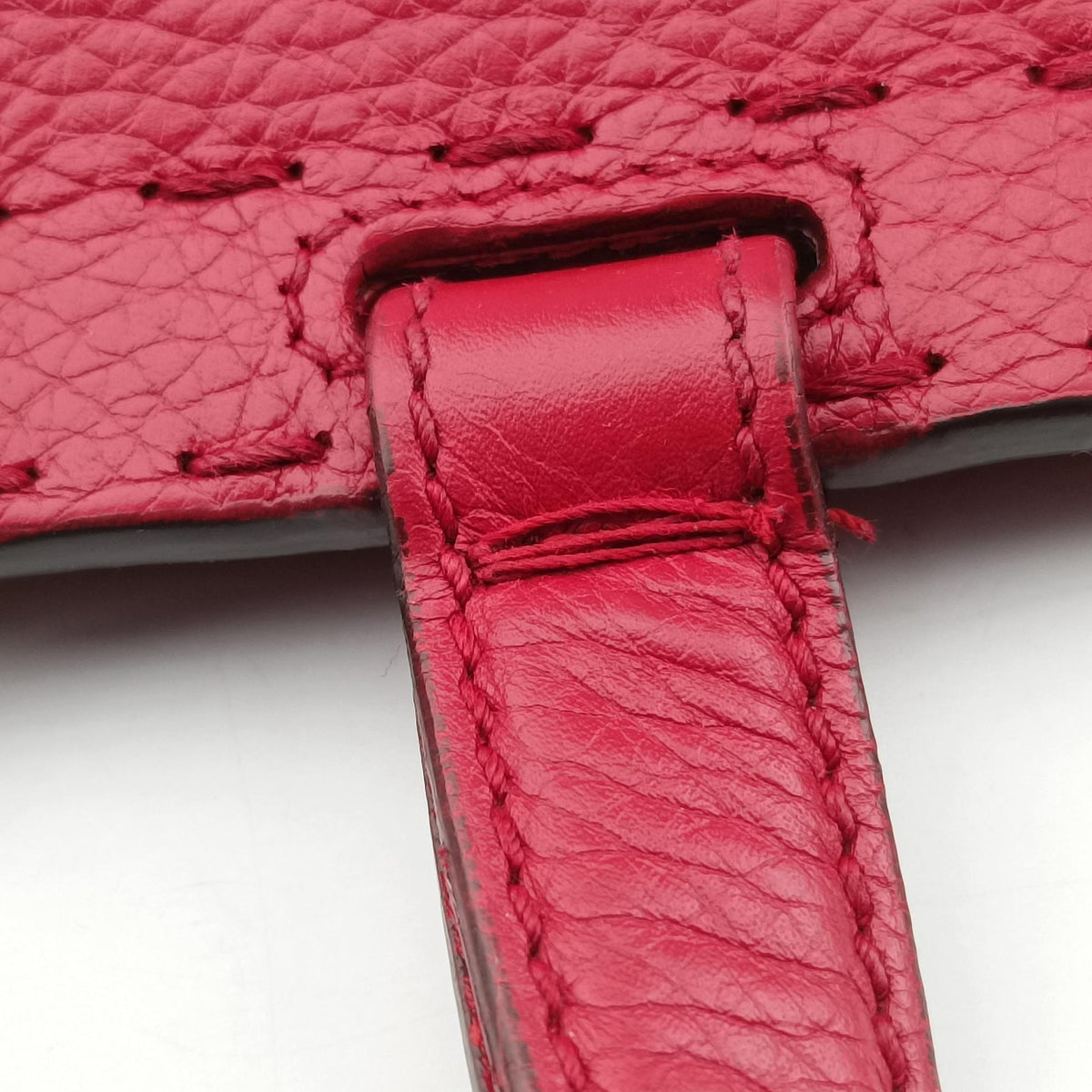Pre-owned Gucci GG Marmont Red Leather 421890 shoulderbag | stylenewstar