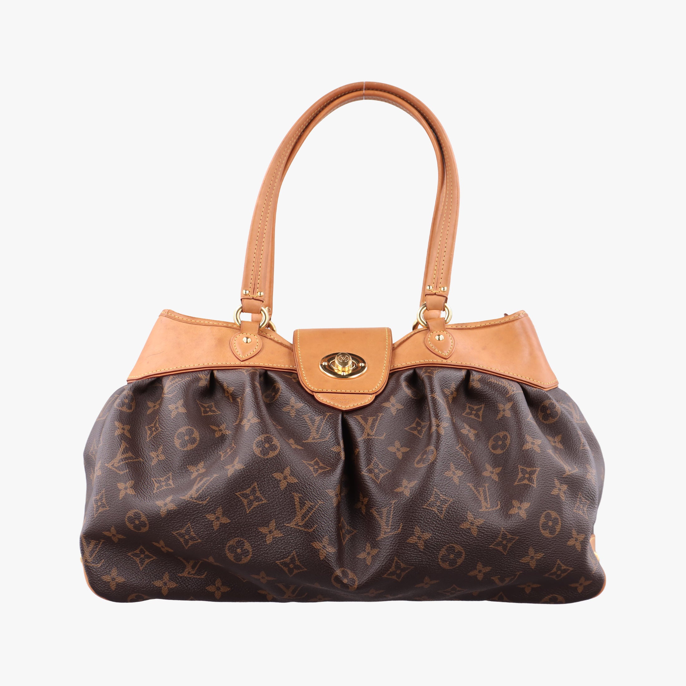 Pre-owned Louis Vuitton VINTAGE BOETIE MM Brown Monogram Canvas M45714 shoulderbag | stylenewstar