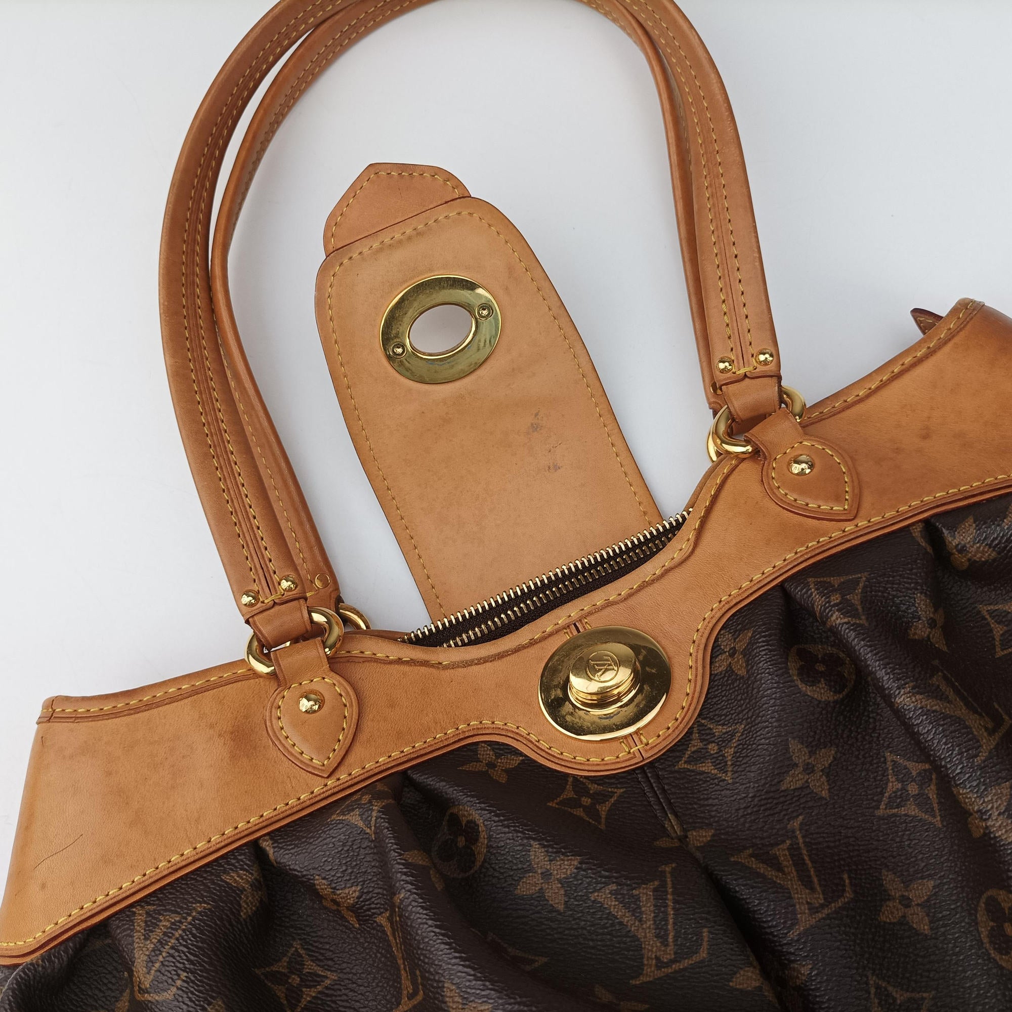 Pre-owned Louis Vuitton VINTAGE BOETIE MM Brown Monogram Canvas M45714 shoulderbag | stylenewstar