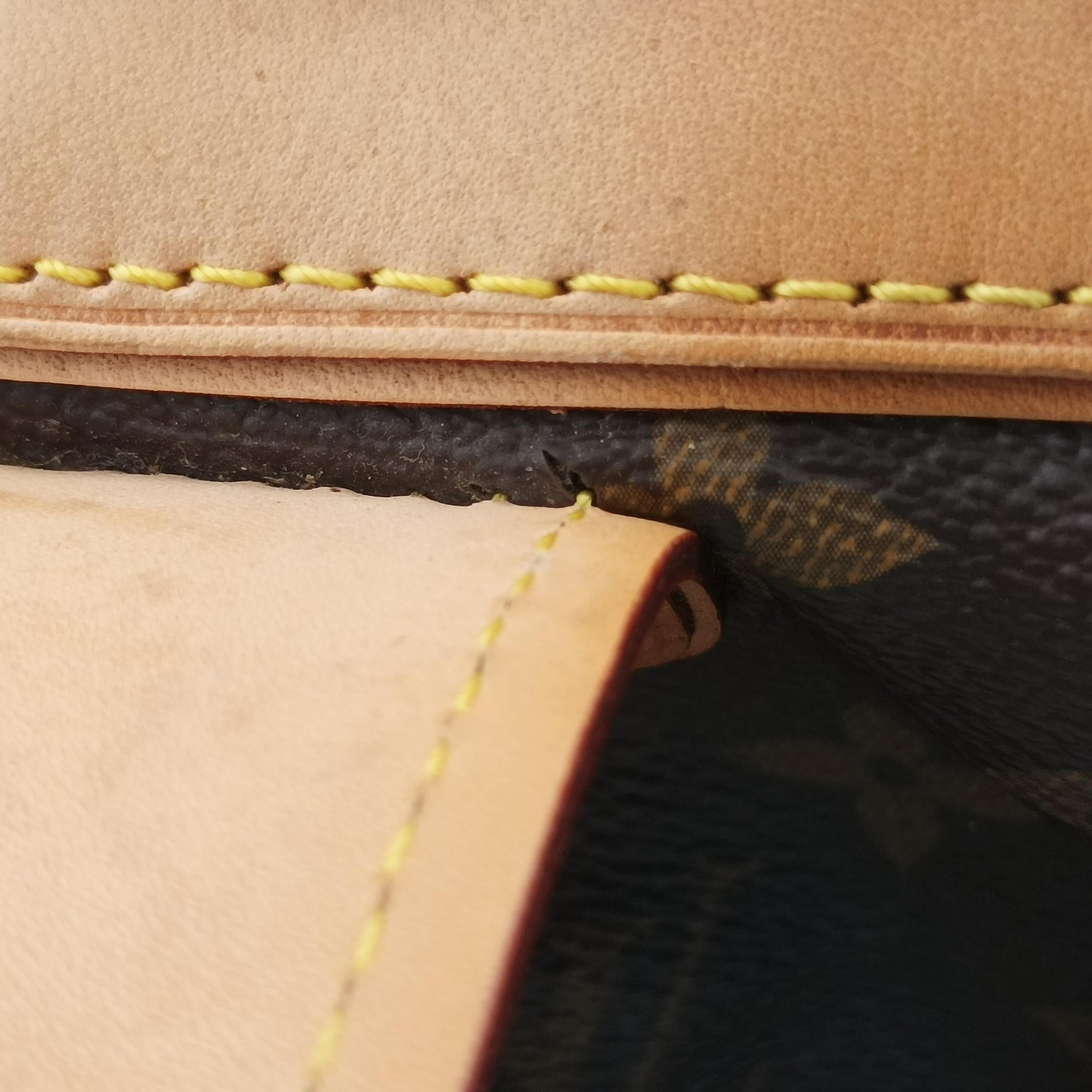 Pre-owned Louis Vuitton VINTAGE BOETIE MM Brown Monogram Canvas M45714 shoulderbag | stylenewstar