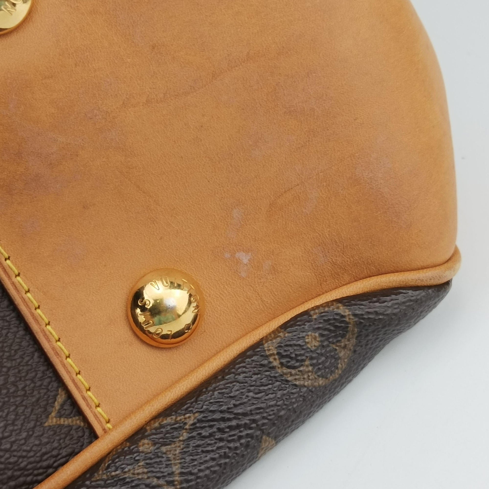 Pre-owned Louis Vuitton VINTAGE BOETIE MM Brown Monogram Canvas M45714 shoulderbag | stylenewstar