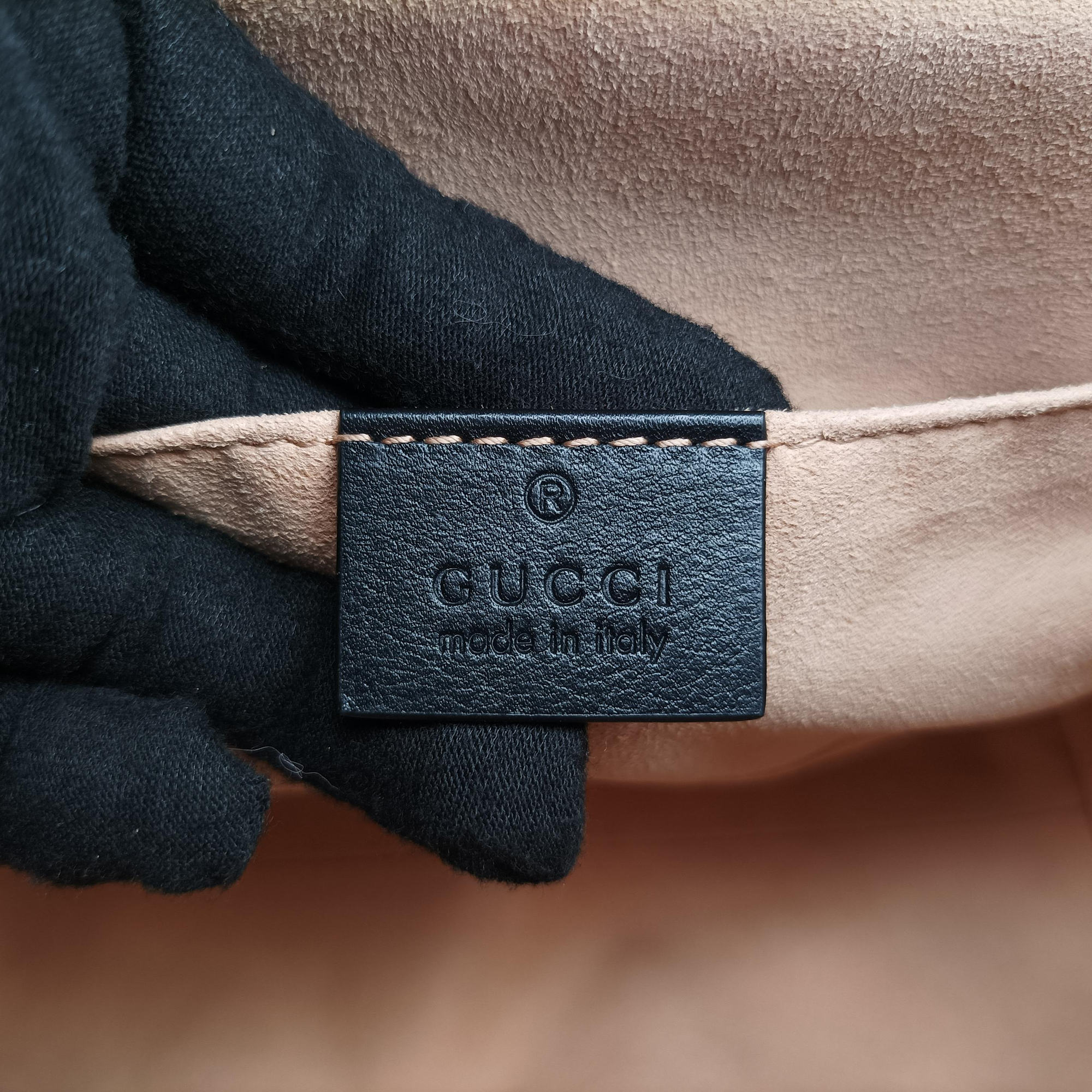 Pre-owned Gucci Bamboo Black Leather 660195 shoulderbag | stylenewstar