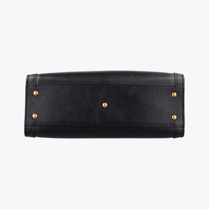 Pre-owned Gucci Bamboo Black Leather 660195 shoulderbag | stylenewstar