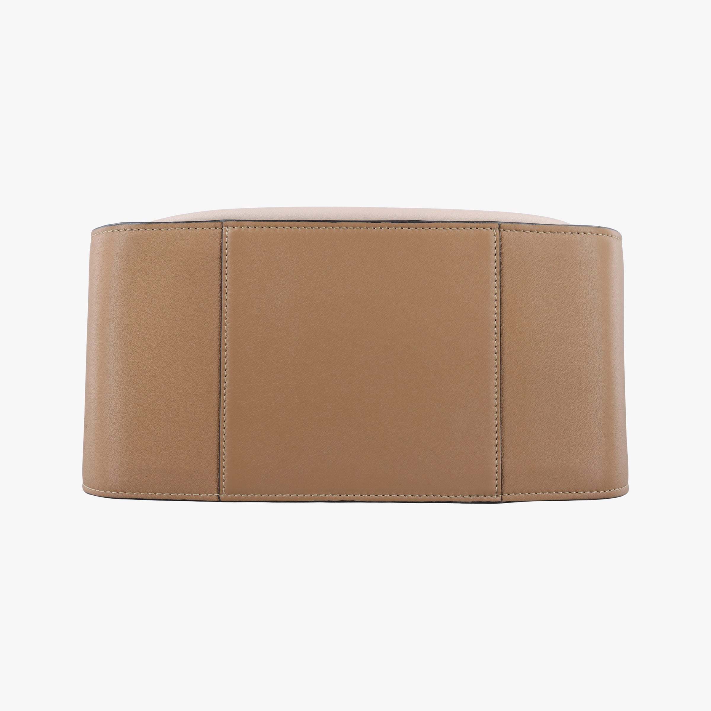 Secondhand Loewe Hammock Gray × Beige × Brown Leather  shoulderbag | stylenewstar