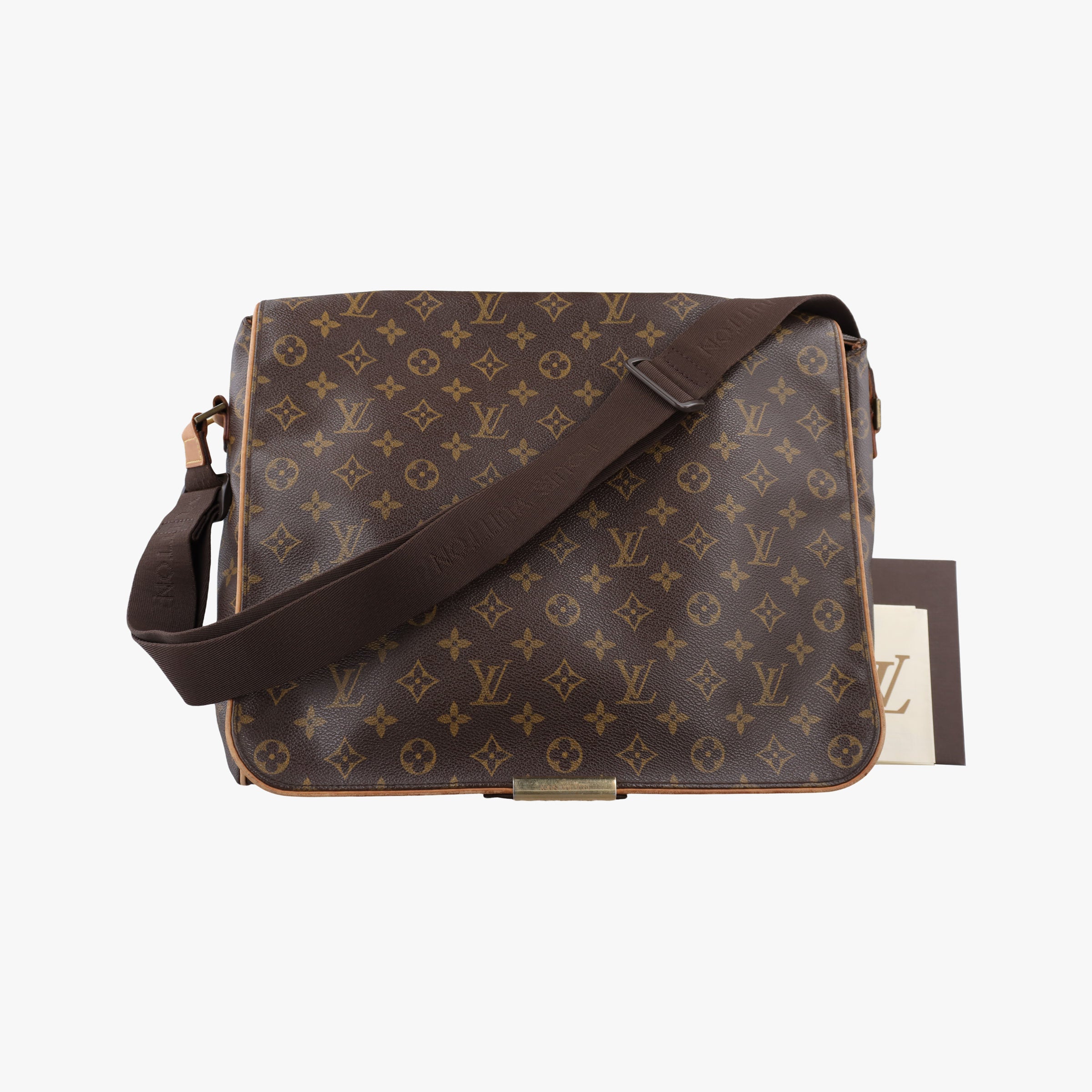 Vintage Louis Vuitton ABBESSES brown Monogram Canvas M45257 shoulderbag | stylenewstar