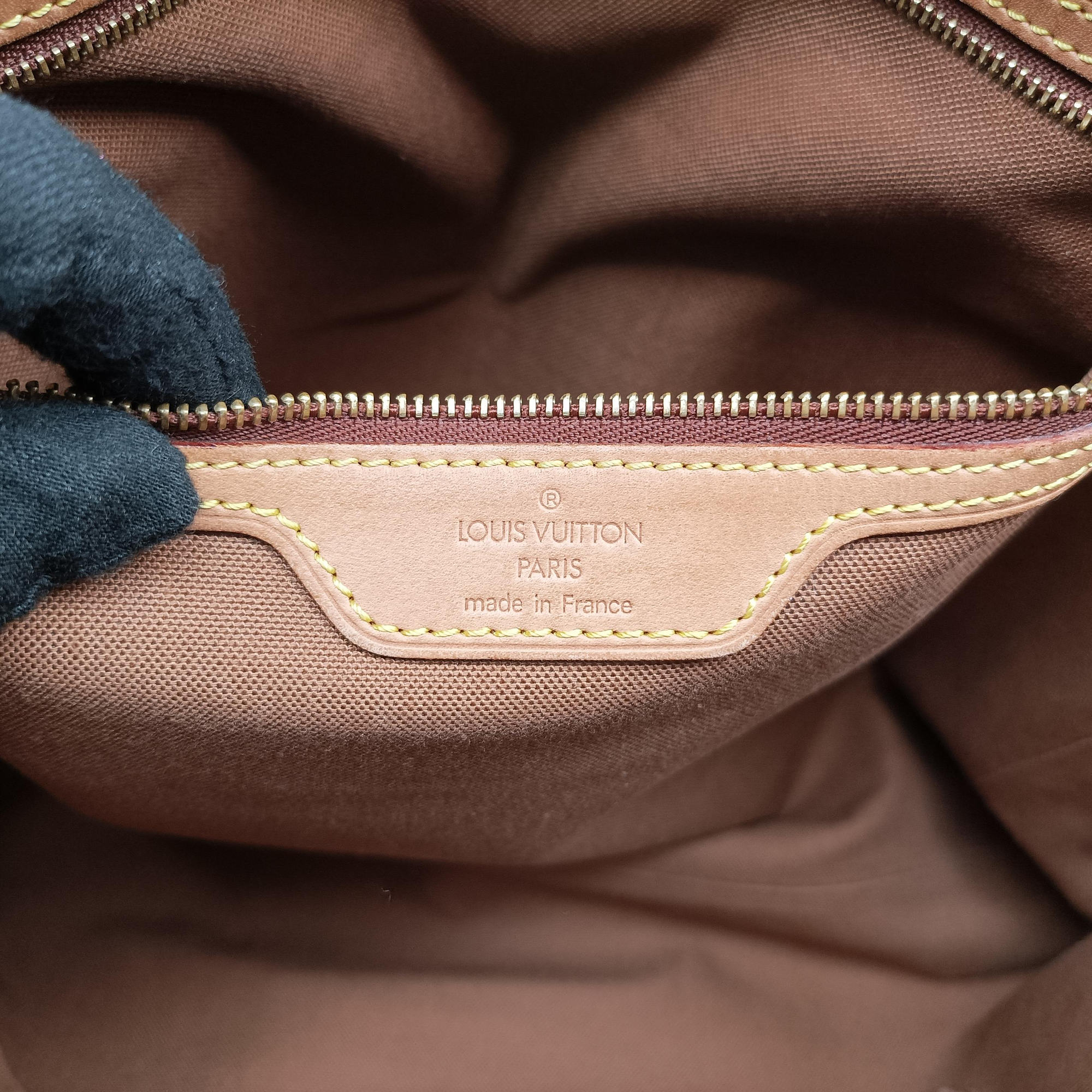 Vintage Louis Vuitton ABBESSES brown Monogram Canvas M45257 shoulderbag | stylenewstar