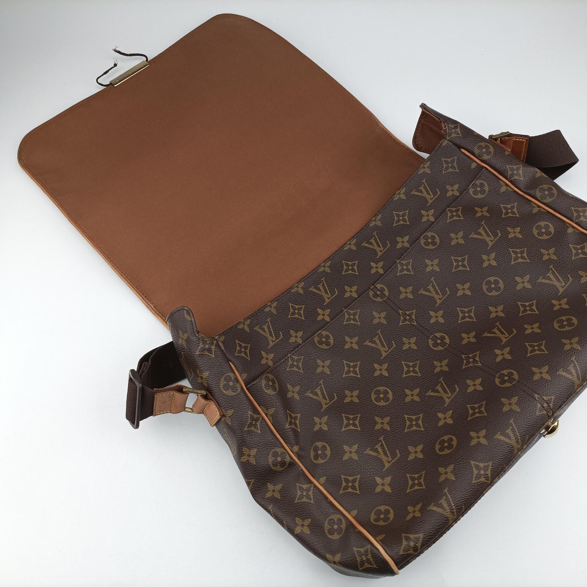 Vintage Louis Vuitton ABBESSES brown Monogram Canvas M45257 shoulderbag | stylenewstar