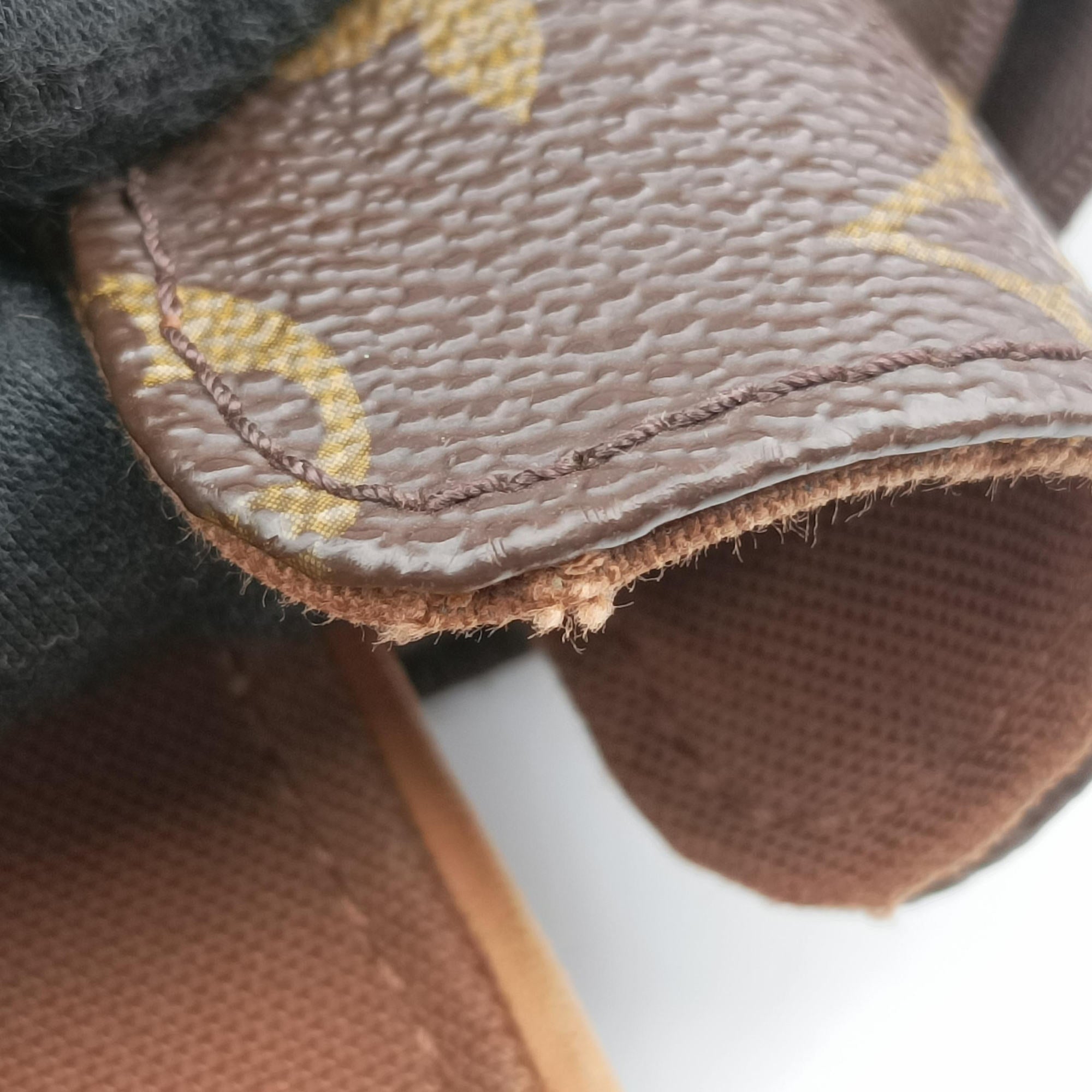 Vintage Louis Vuitton ABBESSES brown Monogram Canvas M45257 shoulderbag | stylenewstar