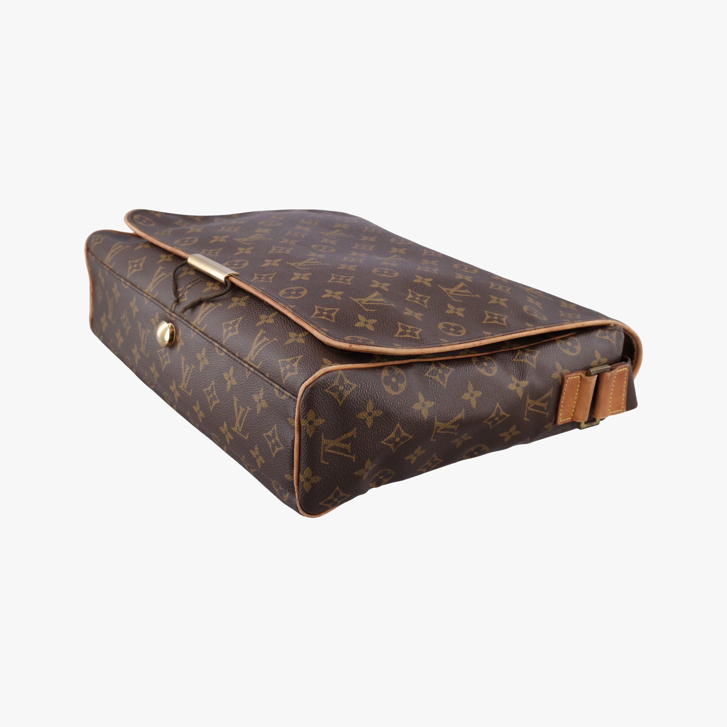 Vintage Louis Vuitton ABBESSES brown Monogram Canvas M45257 shoulderbag | stylenewstar