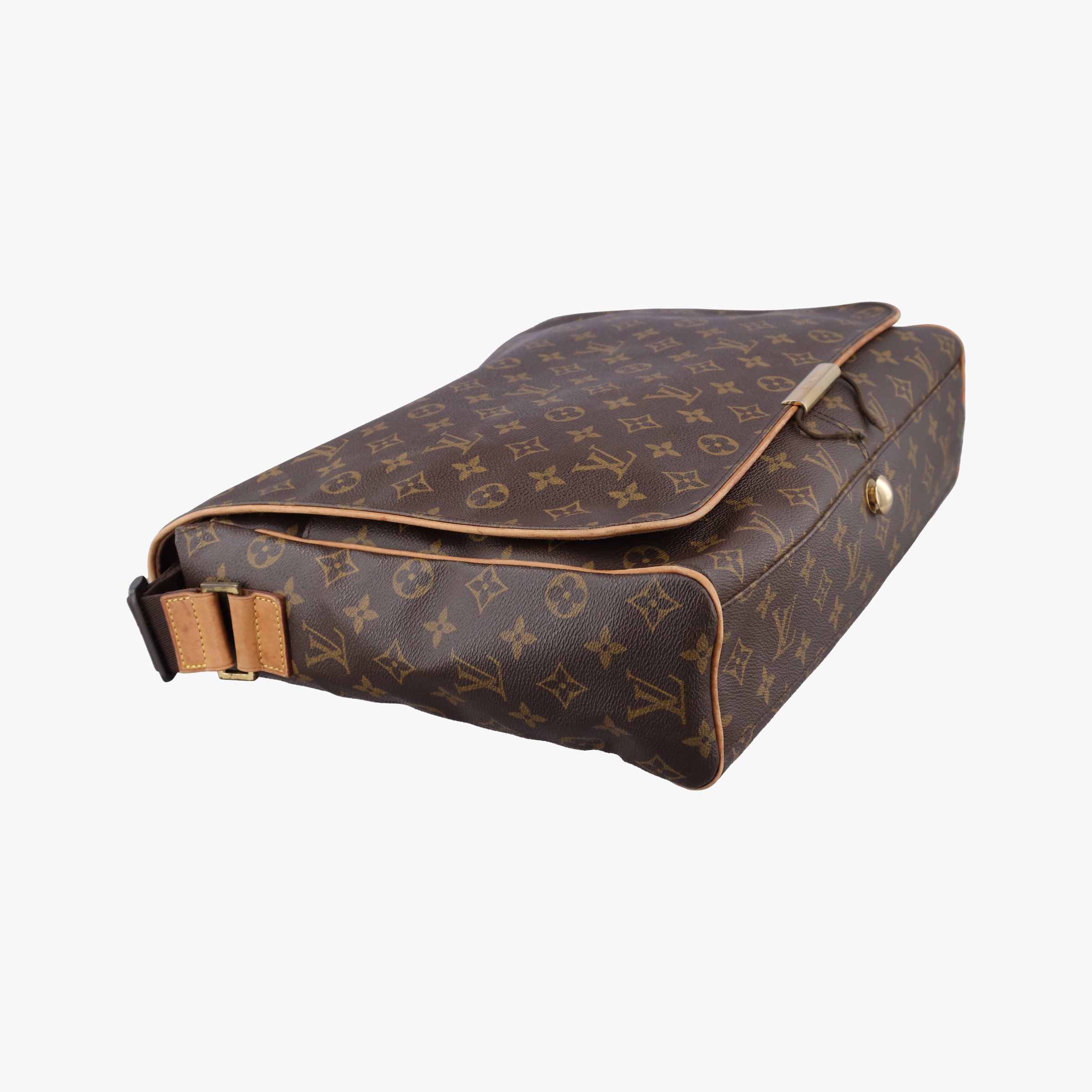 Vintage Louis Vuitton ABBESSES brown Monogram Canvas M45257 shoulderbag | stylenewstar