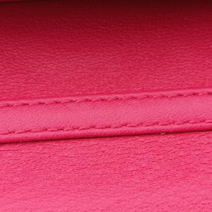 Pre-owned Christian Dior Lady Dior cannage Red Patent  shoulderbag | stylenewstar