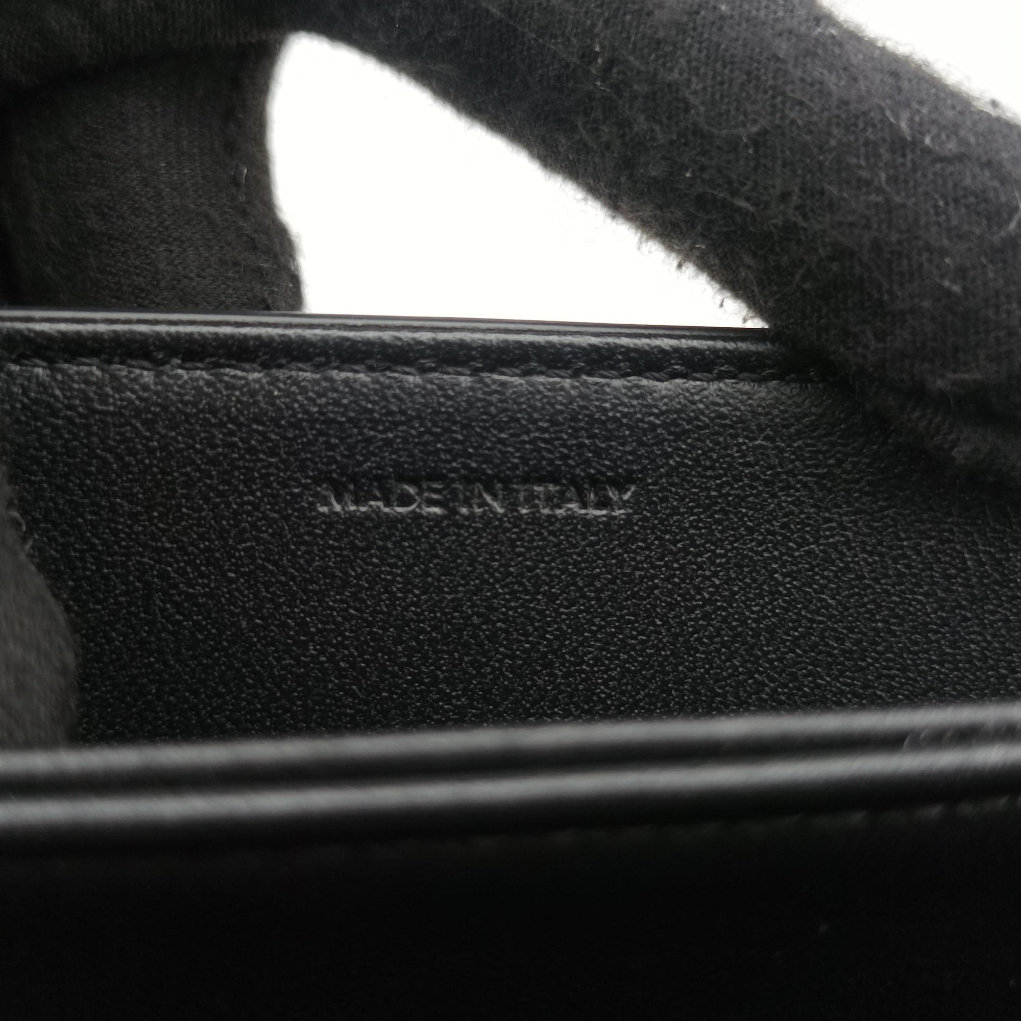 Pre-owned Celine Triomphe Black Leather  shoulderbag | stylenewstar