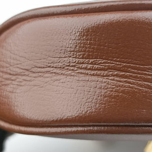 Pre-owned Gucci Jackie 1961 GG Supreme Brown PVC coated canvas×Leather 637092 shoulderbag | stylenewstar
