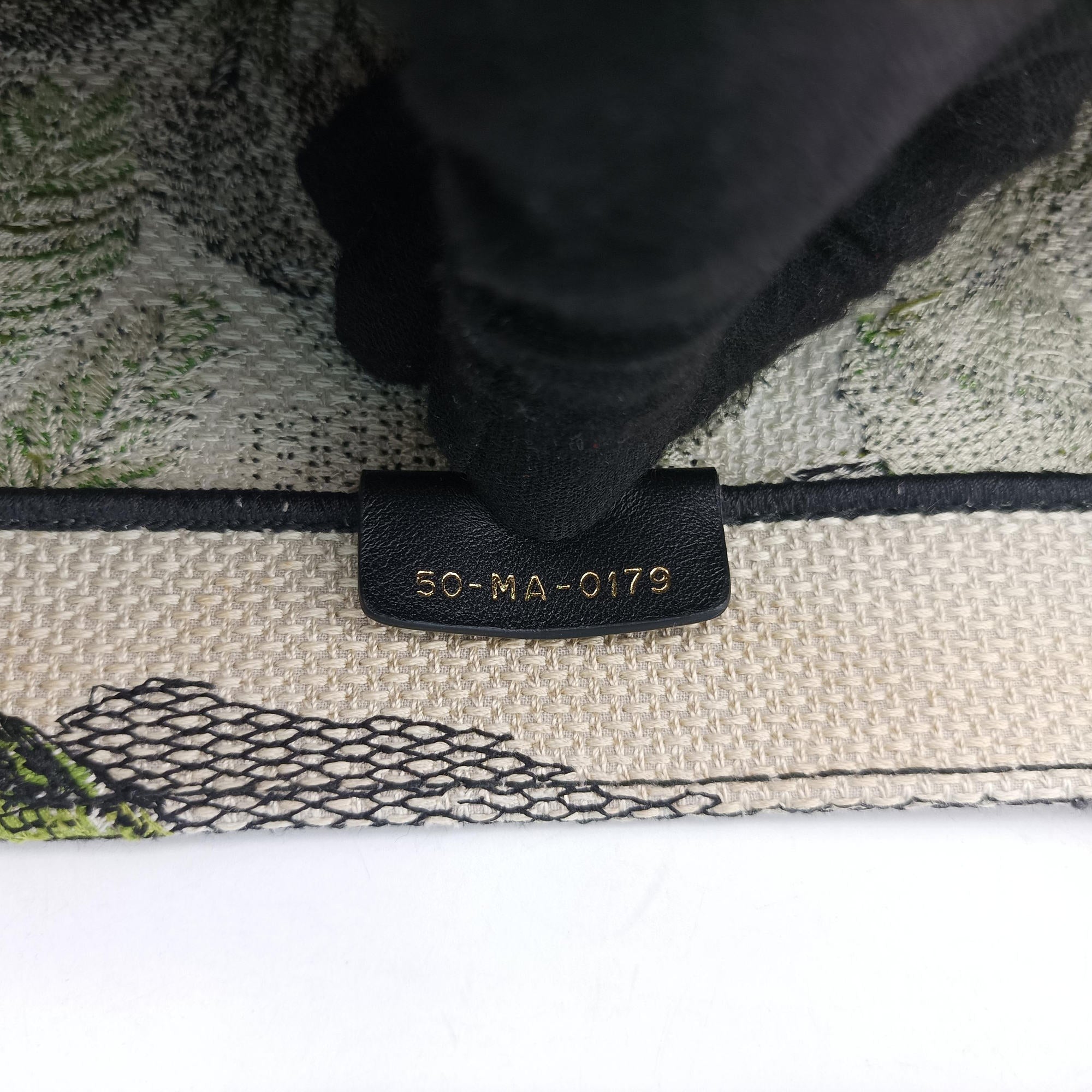 Vintage Christian Dior Book Tote Green Jacquard  handbag | stylenewstar