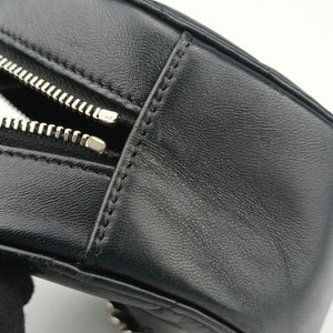 Pre-owned Chanel Matelasse Round Black lambskin AP0245 shoulderbag | stylenewstar