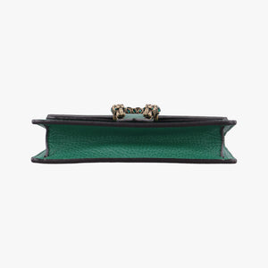 Pre-owned Gucci Dionysus Green Leather 476432 shoulderbag | stylenewstar