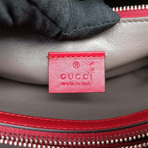 Pre-owned Gucci Zumi Red Leather 564714 shoulderbag | stylenewstar