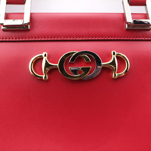 Pre-owned Gucci Zumi Red Leather 564714 shoulderbag | stylenewstar