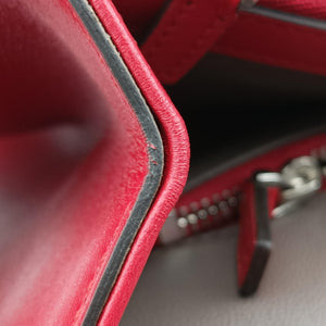 Pre-owned Gucci Zumi Red Leather 564714 shoulderbag | stylenewstar