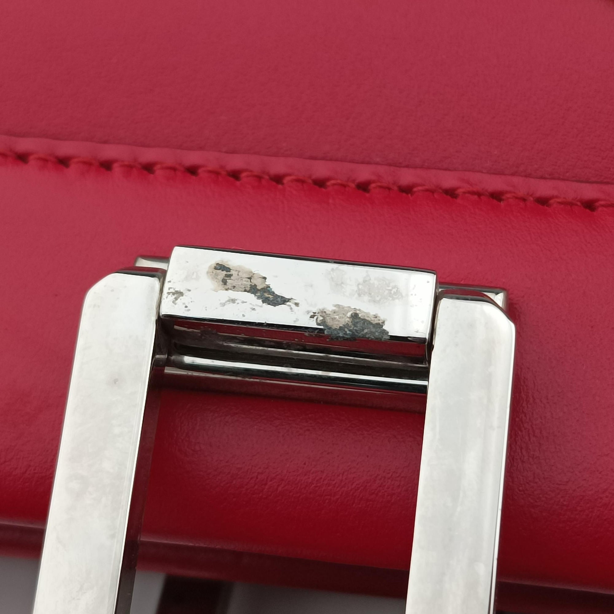 Pre-owned Gucci Zumi Red Leather 564714 shoulderbag | stylenewstar