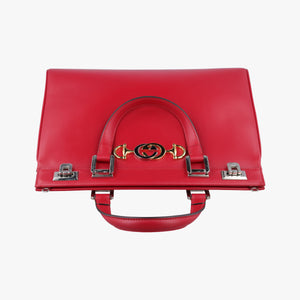 Pre-owned Gucci Zumi Red Leather 564714 shoulderbag | stylenewstar