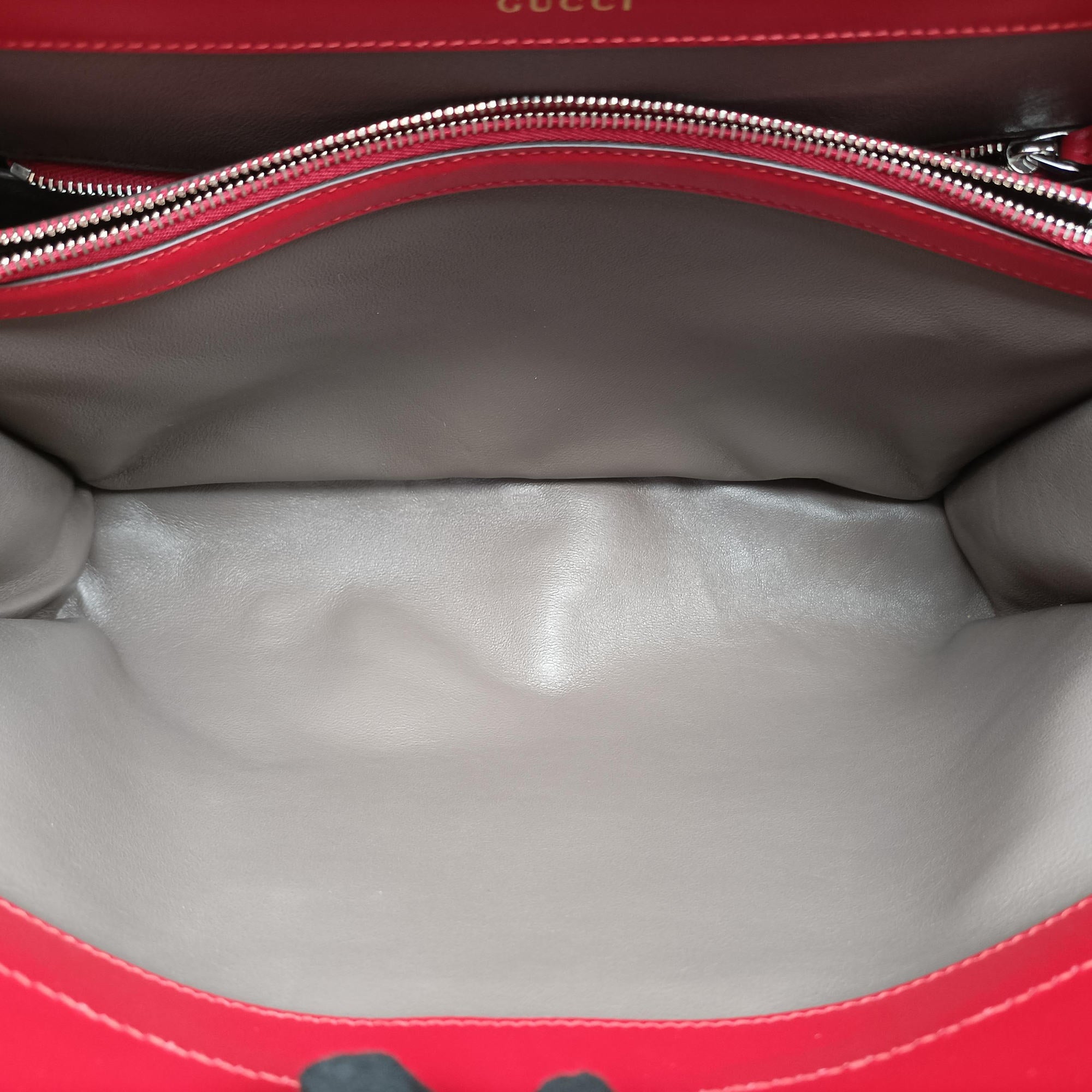 Pre-owned Gucci Zumi Red Leather 564714 shoulderbag | stylenewstar