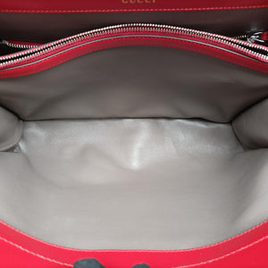 Pre-owned Gucci Zumi Red Leather 564714 shoulderbag | stylenewstar