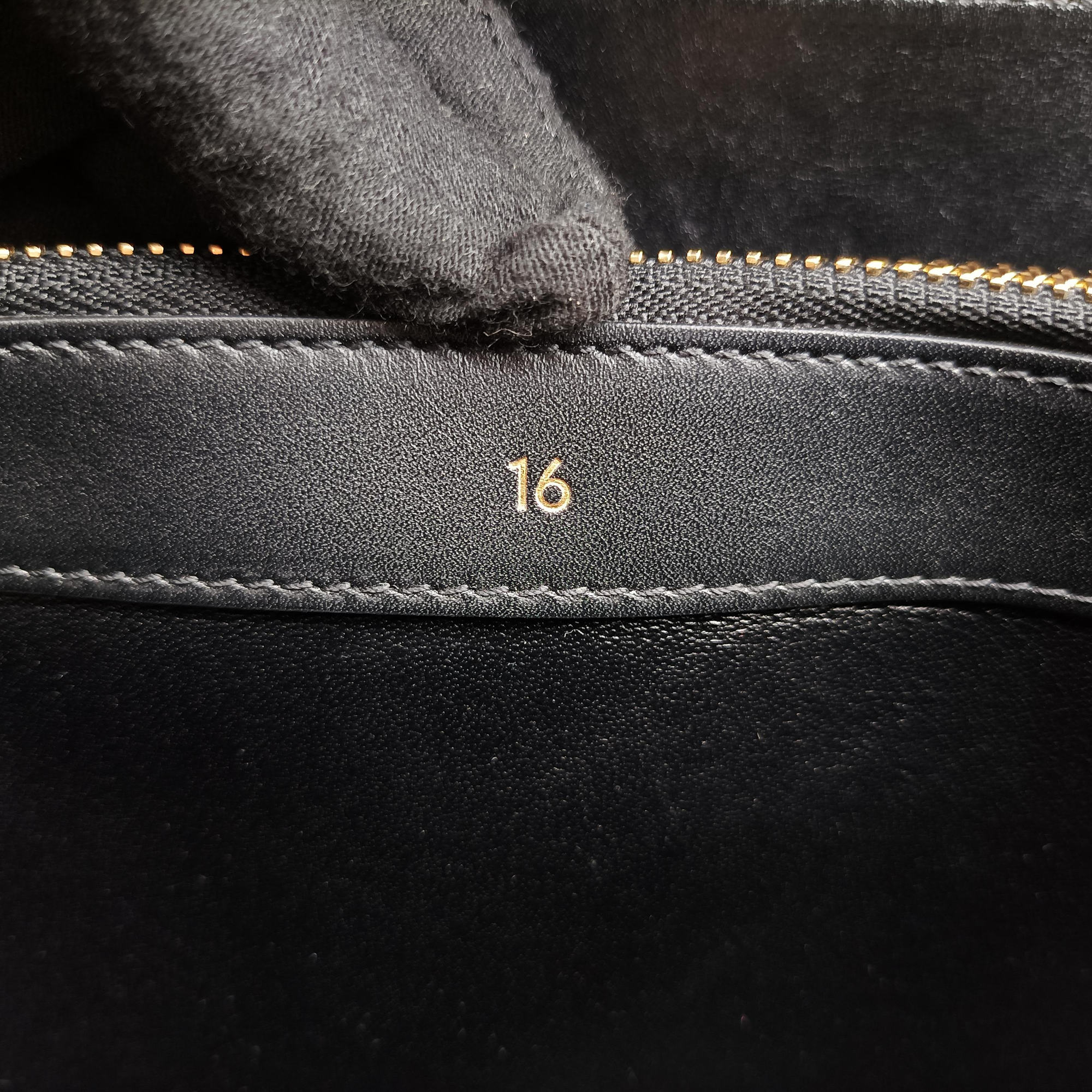Vintage Celine 16 Bag Black Calfskin  shoulderbag | stylenewstar