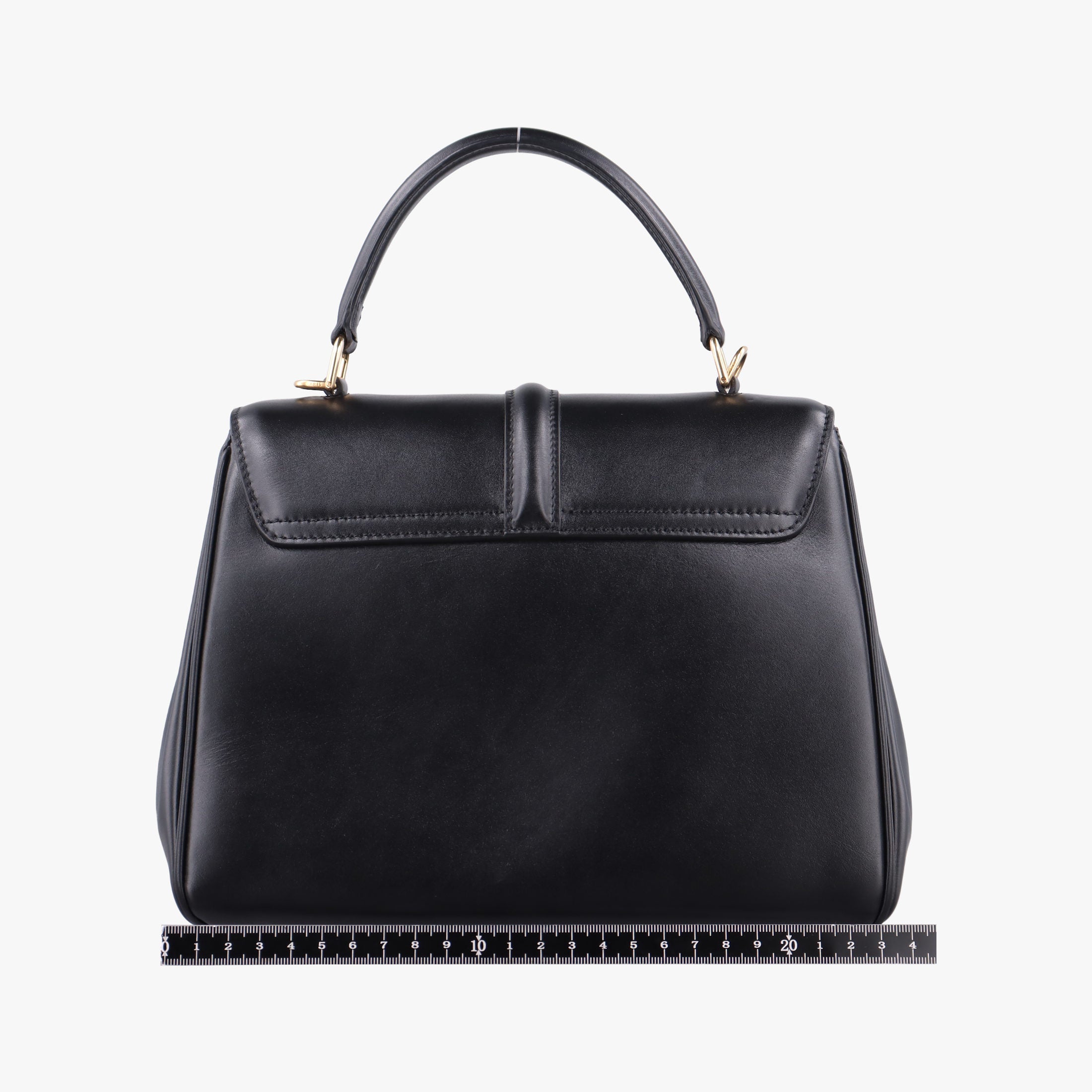 Vintage Celine 16 Bag Black Calfskin  shoulderbag | stylenewstar