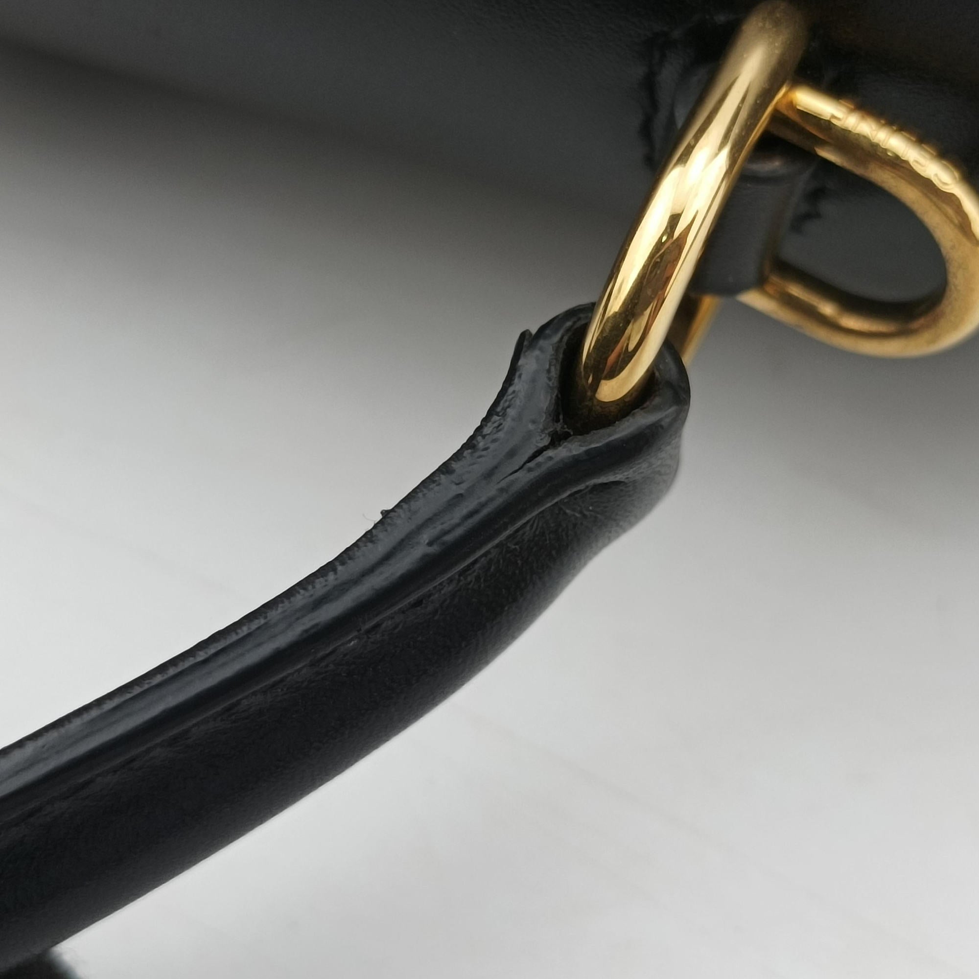 Vintage Celine 16 Bag Black Calfskin  shoulderbag | stylenewstar