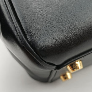 Vintage Celine 16 Bag Black Calfskin  shoulderbag | stylenewstar