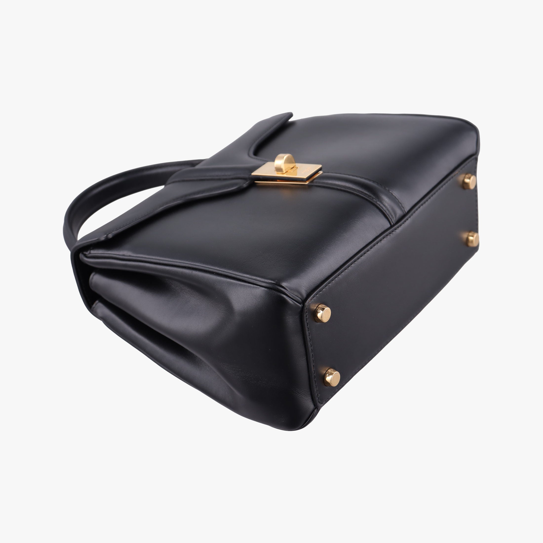 Vintage Celine 16 Bag Black Calfskin  shoulderbag | stylenewstar