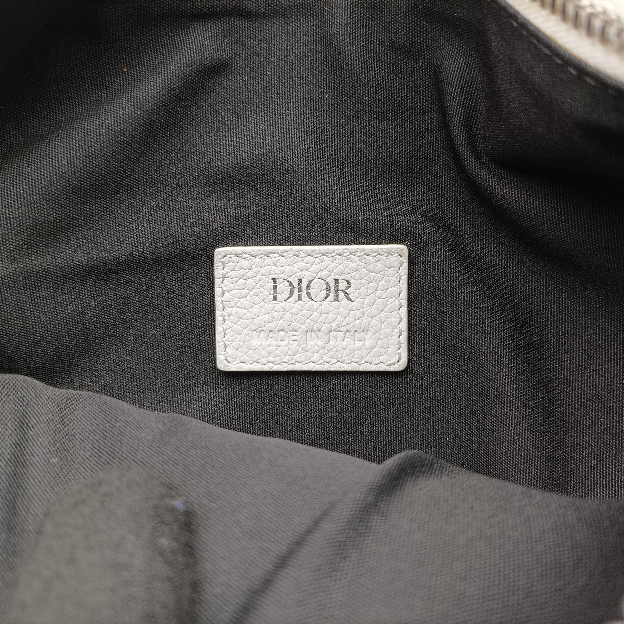 Vintage Christian Dior Saddle White leather  shoulderbag | stylenewstar