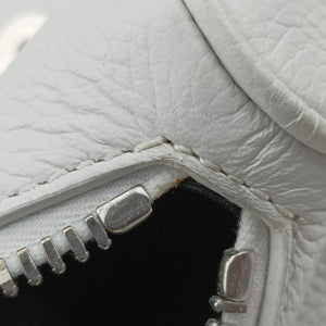Vintage Christian Dior Saddle White leather  shoulderbag | stylenewstar