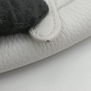 Vintage Christian Dior Saddle White leather  shoulderbag | stylenewstar