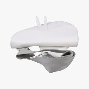 Vintage Christian Dior Saddle White leather  shoulderbag | stylenewstar